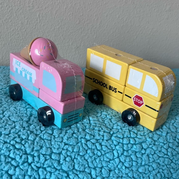 Target Bullseye Playground Kids Wood Stacking🍦 - Picture 3 of 11